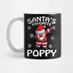 Santas Favorite Poppy Christmas Mug